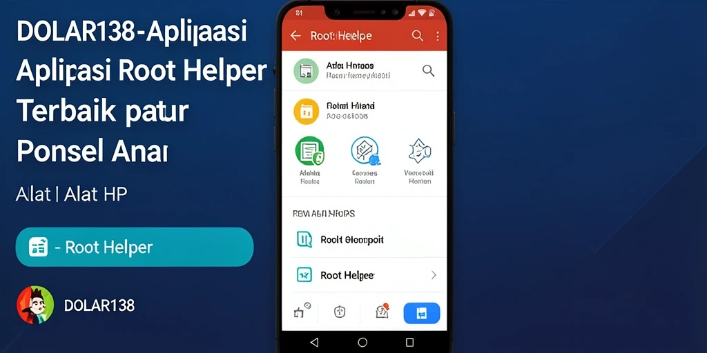 Tampilan antarmuka DOLAR138 yang sederhana dan efektif untuk rooting.