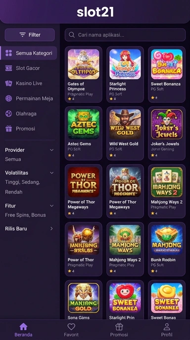 Katalog Aplikasi Populer di slot21 — Unduh Sekarang!