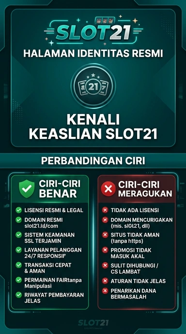 Kanal Resmi Slot21 untuk Pengguna Android Indonesia
